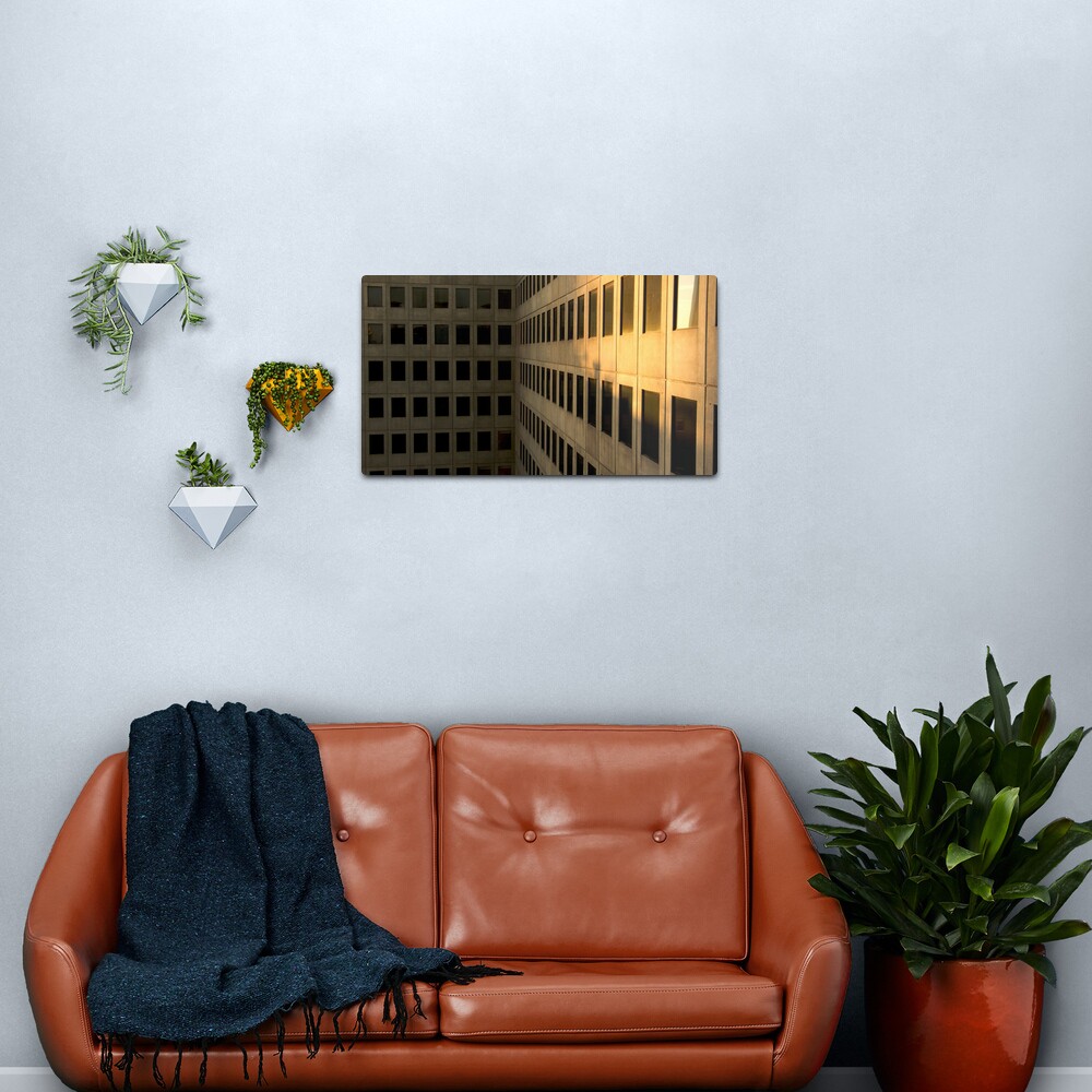 RMIT Building from CH2 Metal Print