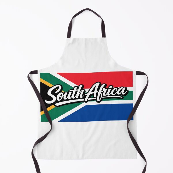 Item preview, South Africa Flag Design – South African Pride Modern Typography Art designed and sold by GarnerSupplyCo.
