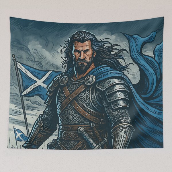 Item preview, Sir William Wallace Art – Scottish Freedom Fighter designed and sold by EASNFTCOL.