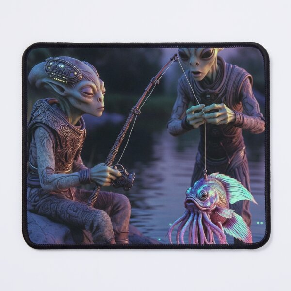 Item preview, FISHING ALIENS designed and sold by area52col.