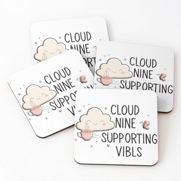 Item preview, Cute Cloud Nine Supporting Vibes designed and sold by Emamohamed.
