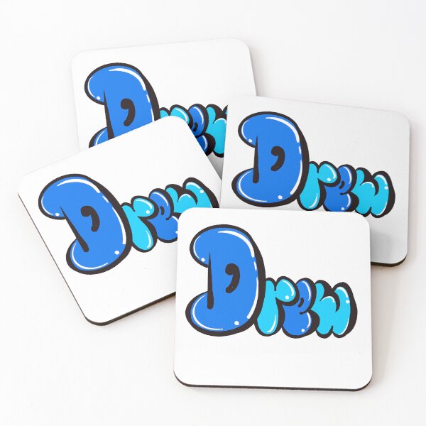 Item preview, Drew name in blue Top 10 best personalized gifts boys and men  personalised Graffiti name Drew designed and sold by Artonmytee.