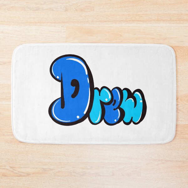 Item preview, Drew name in blue Top 10 best personalized gifts boys and men  personalised Graffiti name Drew designed and sold by Artonmytee.