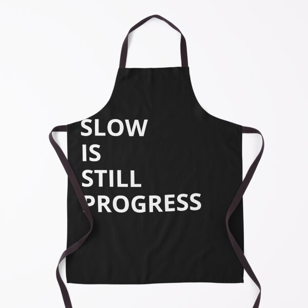 Item preview, Slow Is Still Progress Minimal Fitness Shirt | Workout Motivation designed and sold by The Firestarter T-shirt Store.