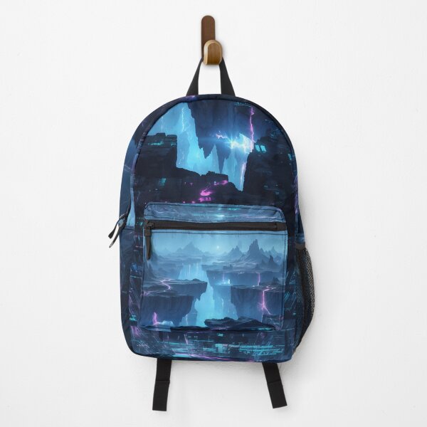 Item preview, Cyber Rift: Digital Abyss Landscape designed and sold by KYOFRAME.