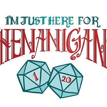 Artwork thumbnail, Here for Shenanigans by rscottdraws