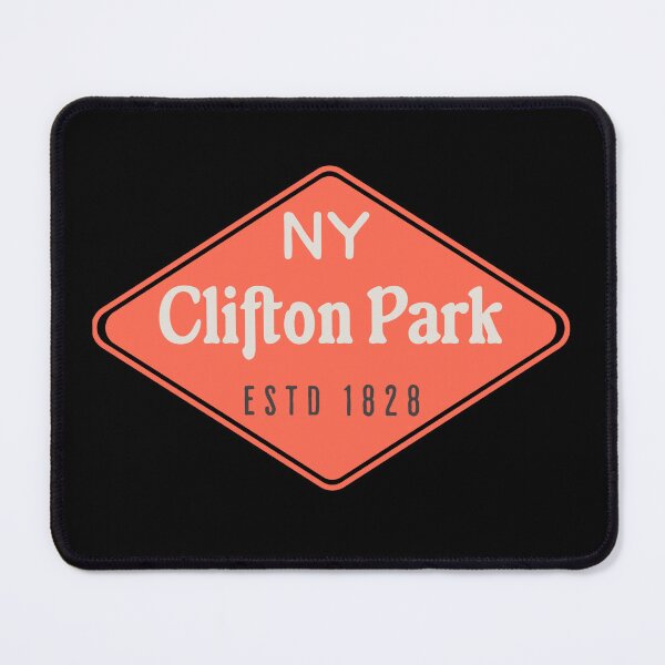 Item preview, Clifton Park NY Retro Diamond Badge designed and sold by American Travels.