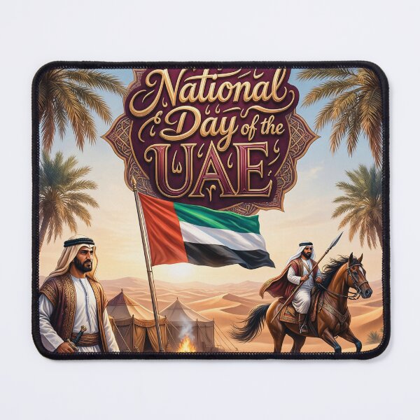 Item preview, National Day Of The UAE designed and sold by casamomo.