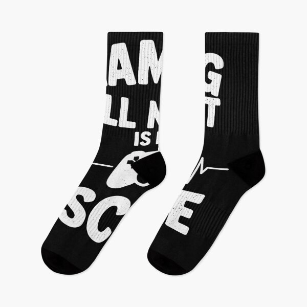 Item preview, Gaming All Night Is My Escape - Funny Retro Gamer Quote designed and sold by Axivra.