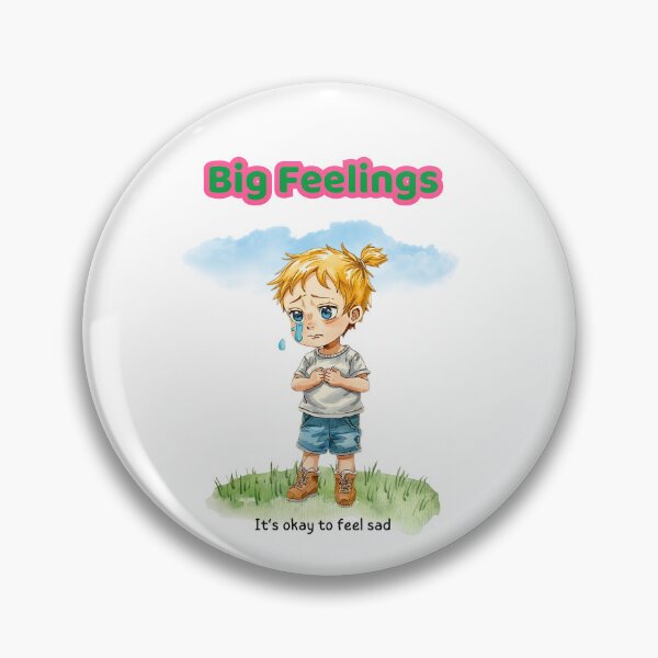 Item preview, It’s Okay to Feel Sad – Big Feelings for Kids | Emotional Learning Illustration designed and sold by AME Kids Designs.