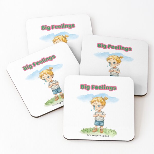 Item preview, It’s Okay to Feel Sad – Big Feelings for Kids | Emotional Learning Illustration designed and sold by AME Kids Designs.