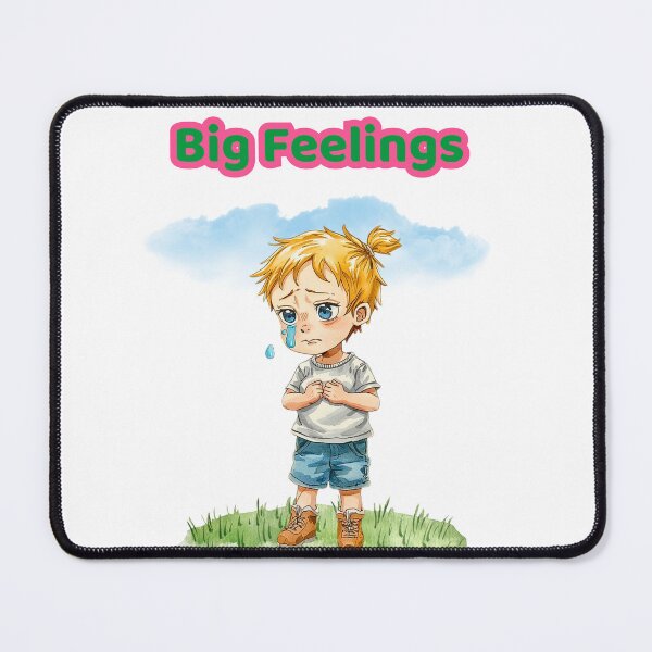 Item preview, It’s Okay to Feel Sad – Big Feelings for Kids | Emotional Learning Illustration designed and sold by AME Kids Designs.