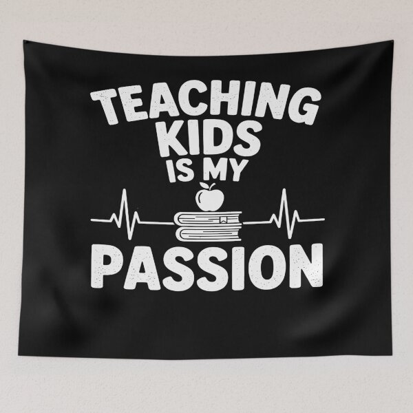 Item preview, Teaching Kids Is My Passion - Cute Inspirational Teacher Quote & Education Design designed and sold by Axivra.