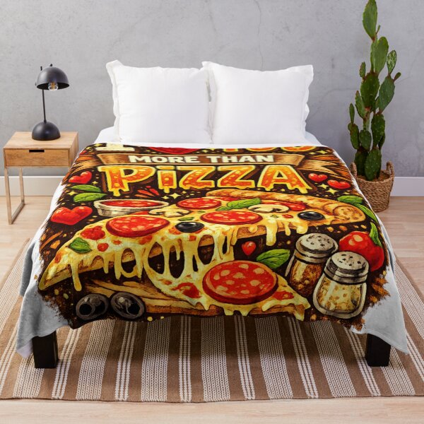 Item preview, I ♥ You More Than Pizza - Cute Funny Food Love Design designed and sold by Rewind-Clothing.