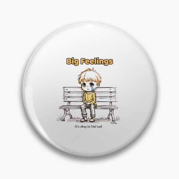 Item preview, It’s Okay to Feel Sad – Big Feelings for Kids | Emotional Learning Illustration designed and sold by AME Kids Designs.