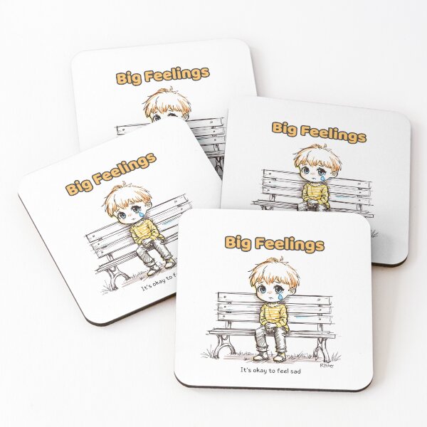 Item preview, It’s Okay to Feel Sad – Big Feelings for Kids | Emotional Learning Illustration designed and sold by AME Kids Designs.