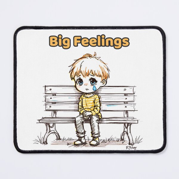 Item preview, It’s Okay to Feel Sad – Big Feelings for Kids | Emotional Learning Illustration designed and sold by AME Kids Designs.