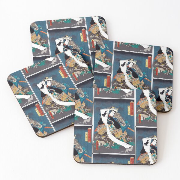 Item preview, Kabuki Actor Shōgun Role Ukiyo-e Print designed and sold by mad-bull.