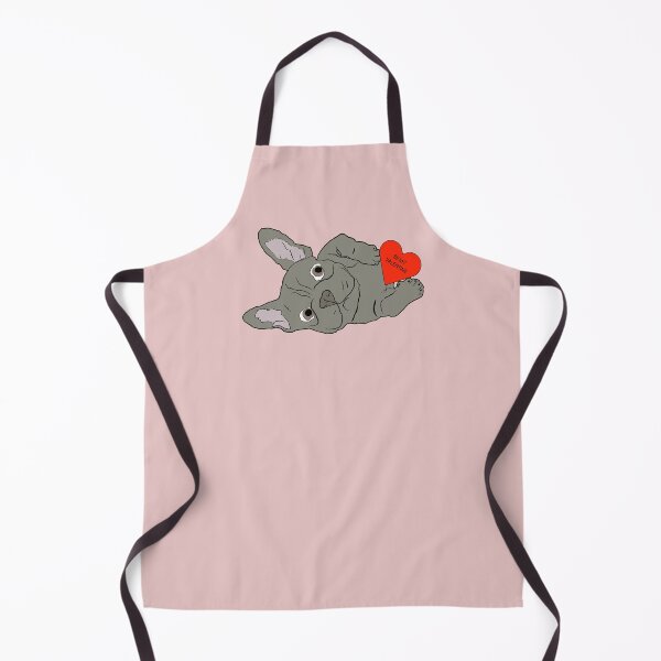 Item preview, Be my Valentine, gray French Bulldog designed and sold by Mountain-Point.