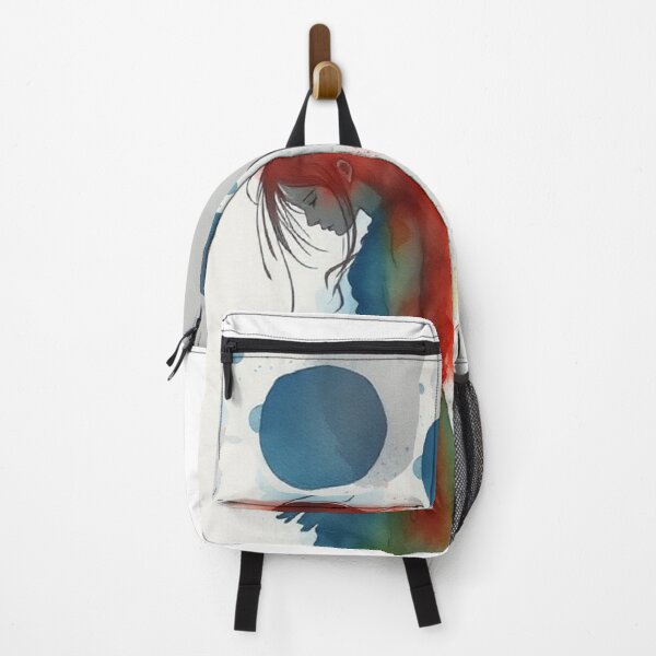 Item preview, Contemplative Woman in Watercolor designed and sold by Bleudawn7.
