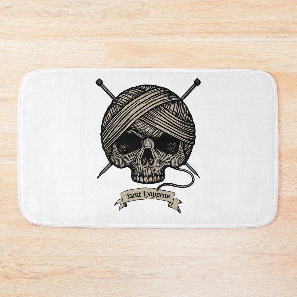 Artikelvorschau, Knit Happens Tattoo-Design entworfen und verkauft von Cybercyde Studios.