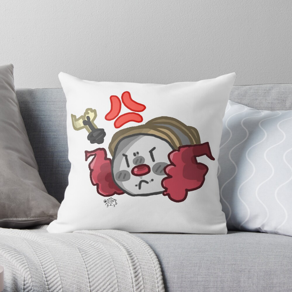 Roblox Yukco Throw Pillow By Squiddbubbles Redbubble - roblox kokichi ouma