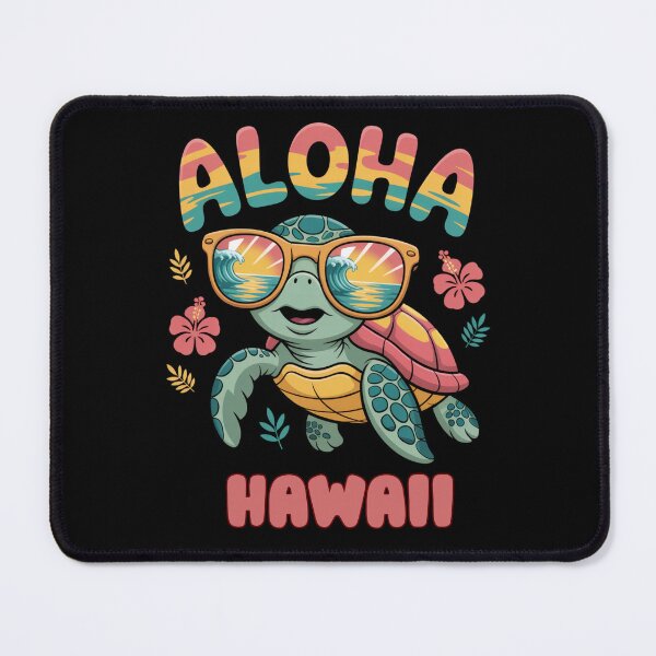 Item preview, Aloha Hawaii Turtle Tropical Sea Island Vibes designed and sold by Nzgiftsandmore.