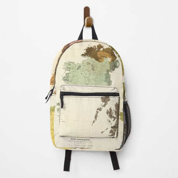 Item preview, Ethnographic Map of Great Britain and Ireland 1856 designed and sold by colourfind.
