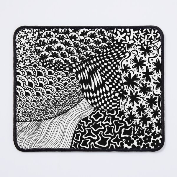 Item preview, Floral Labyrinth designed and sold by Rajashree-Art.