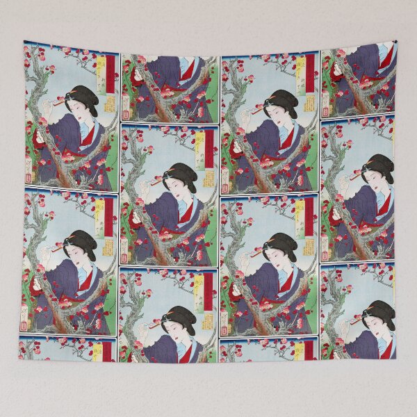 Item preview, Japanese Woman by Plum Tree designed and sold by mad-bull.