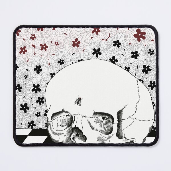 Item preview, Gothic Floral Skull designed and sold by Rajashree-Art.