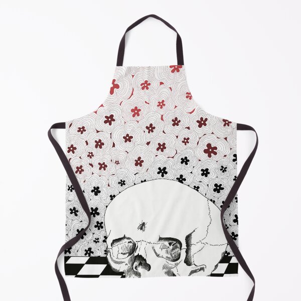 Item preview, Gothic Floral Skull designed and sold by Sylvan Ripple.