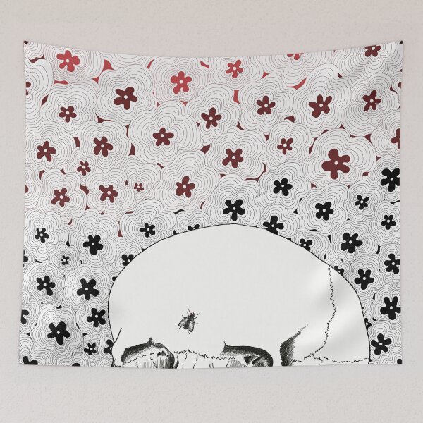 Item preview, Gothic Floral Skull  designed and sold by Rajashree-Art.