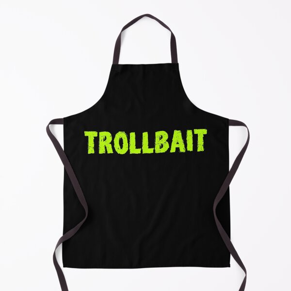 Item preview, Trollbait, Gritty Memes Green Typography designed and sold by Memes N Lore .