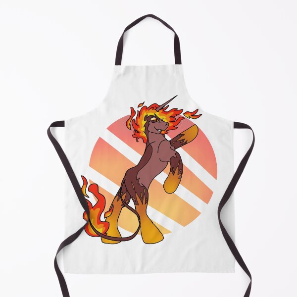 Item preview, Fire Elemental Unicorn designed and sold by C-elstialPrints.