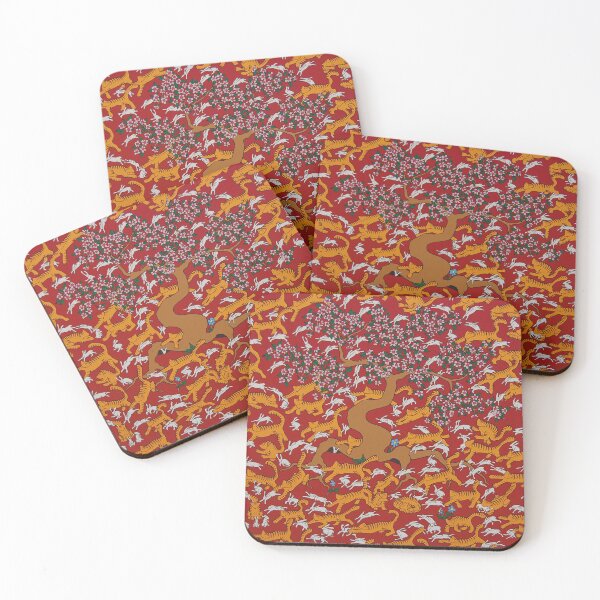 Item preview, Lucky Red Rabbit Hunting with Plum Blossum designed and sold by guyporter.