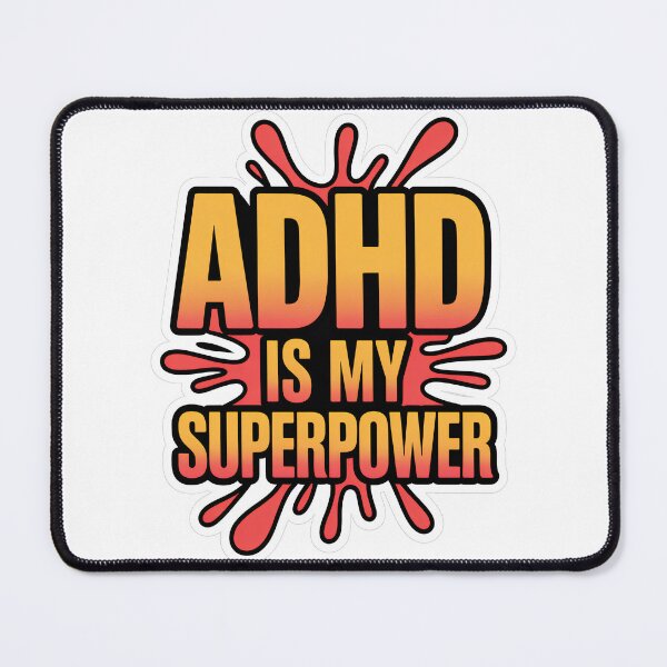 Item preview, ADHD Is My Superpower – Funny Child Development Design, ADHD Gift designed and sold by SEBANOX.