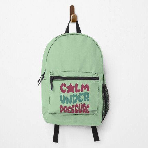 Item preview, Calm Under Pressure – Bold Bubble Typography for Unbreakable Minds designed and sold by ArtGMerch.