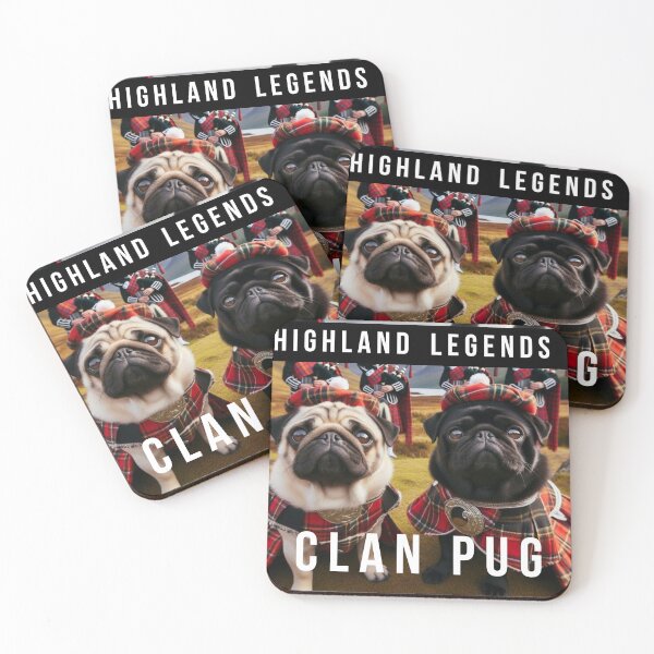 Item preview, Pug Clan: Guardians of the Highlands designed and sold by PUGZLES.