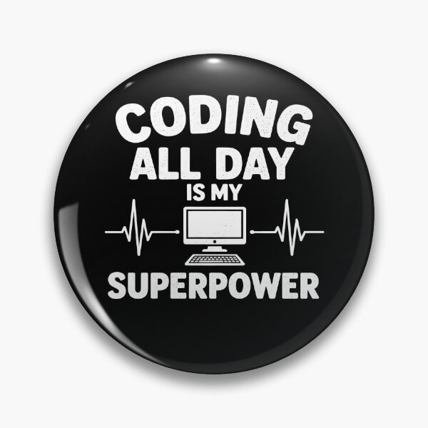 Item preview, Coding All Day Is My Superpower - Funny Computer Programmer Gift designed and sold by Axivra.