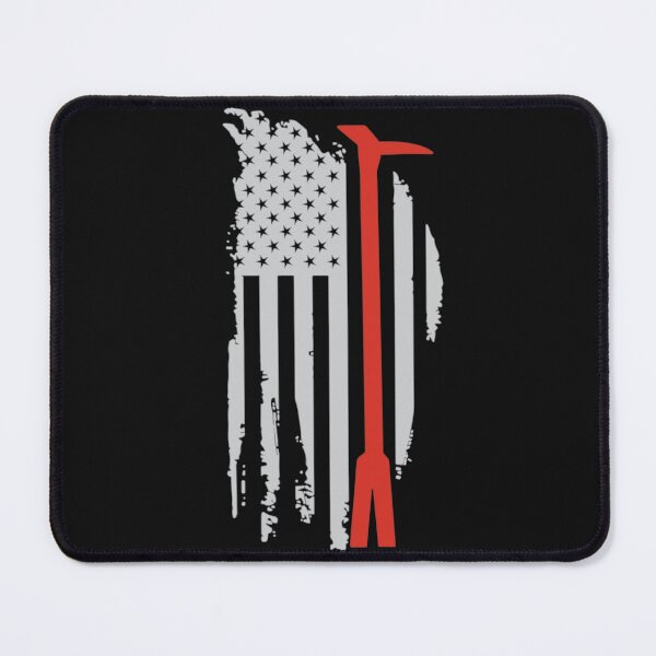 Item preview, Firefighter Halligan Tool American Flag Thin Red Line designed and sold by FireGraphics and Photoshop.