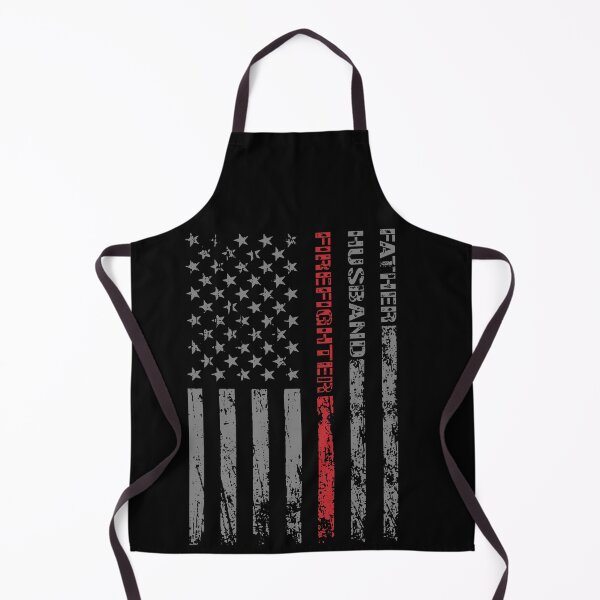 Item preview, Father Husband Firefighter Distressed American Flag designed and sold by FireGraphics and Photoshop.