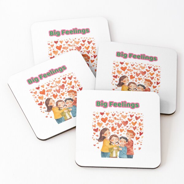 Item preview, Big Feelings – So Much Love | Cute Love & Kindness Illustration for Kids designed and sold by AME Kids Designs.