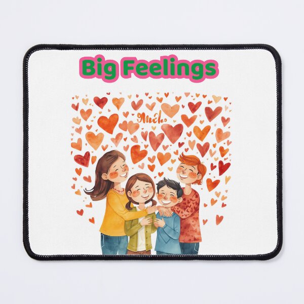 Item preview, Big Feelings – So Much Love | Cute Love & Kindness Illustration for Kids designed and sold by AME Kids Designs.