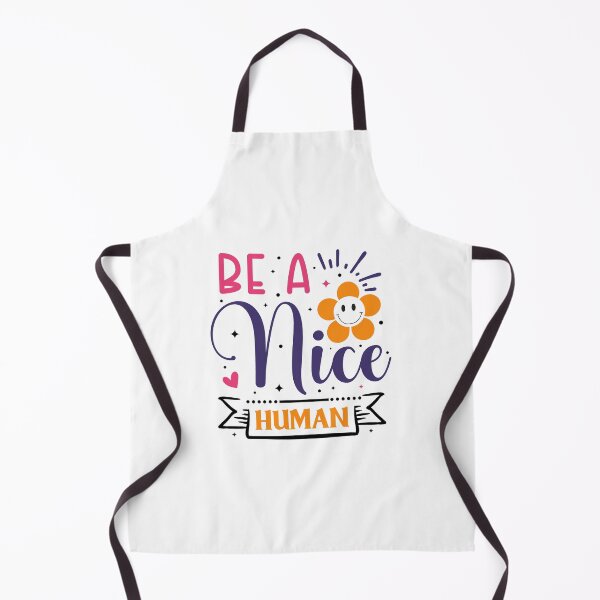 Item preview, Be a Nice Human Retro Sticker Graphic – Inspirational Smile Flower Quote designed and sold by DigiGroove.