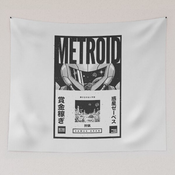 Item preview, Samus Aran Retro Manga Style - Transparent Version designed and sold by WHAT THE SHIRT.