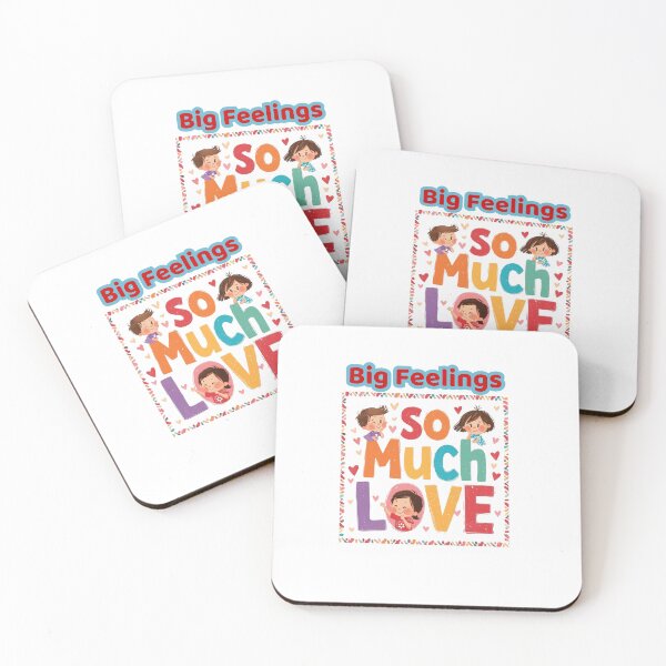 Item preview, Big Feelings – So Much Love | Cute Love & Kindness Illustration for Kids designed and sold by AME Kids Designs.