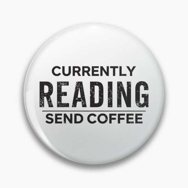 Artikelvorschau, Ich lese gerade „Send Coffee“. entworfen und verkauft von TheEmptyBottleStudio.