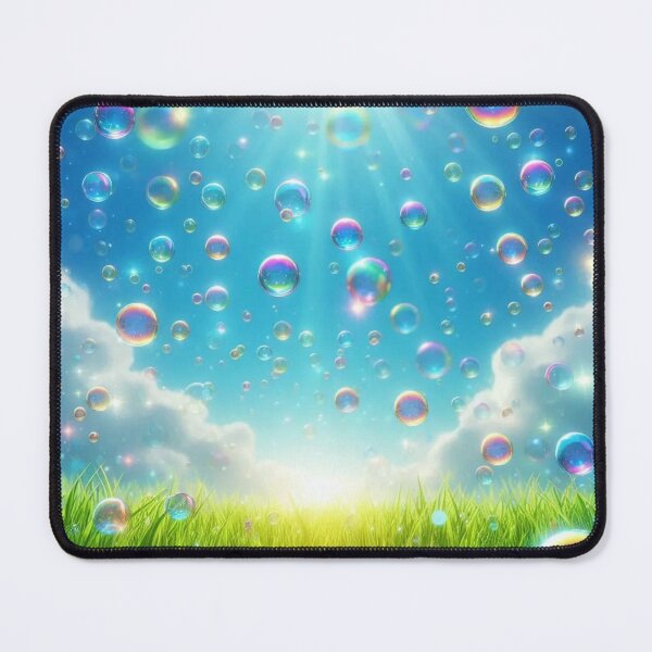 Item preview, Bubbles Floating Down From the Sky designed and sold by TinCatOutPost.