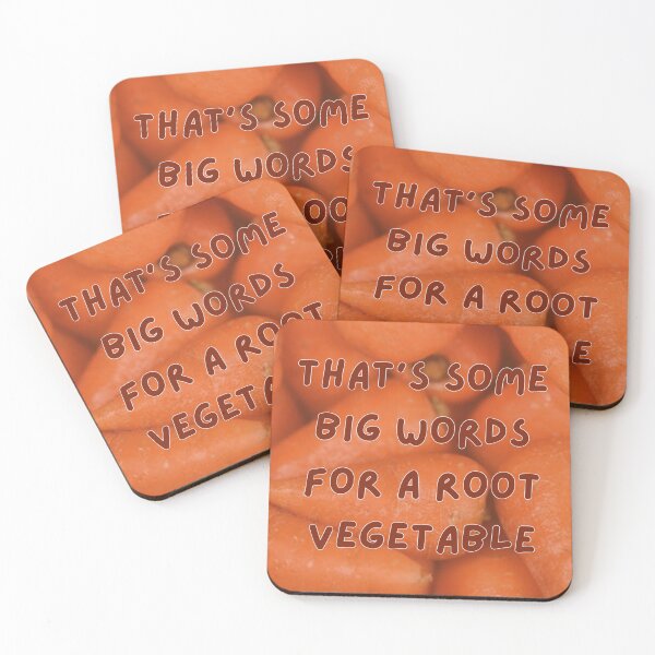 Item preview, That's Some Big Words for a Root Vegetable designed and sold by FirebirdLMNT.